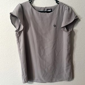 Lands End Chase short sleeve blouse